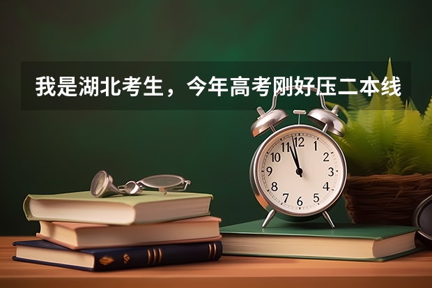 我是湖北考生，今年高考刚好压二本线，能上什么二本学校？