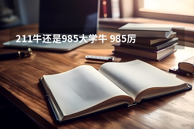 211牛还是985大学牛 985厉害还是211厉害一点