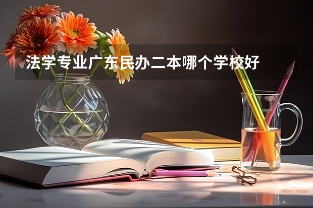 法学专业广东民办二本哪个学校好