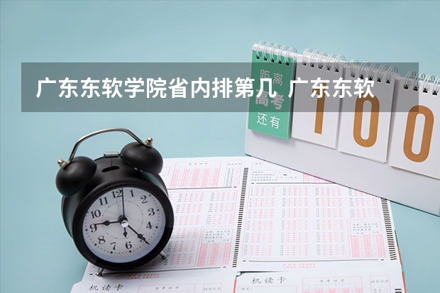 广东东软学院省内排第几  广东东软学院王牌专业是哪些