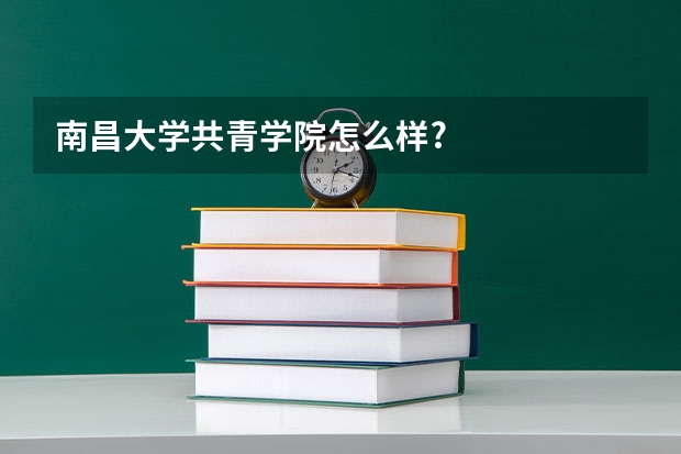 南昌大学共青学院怎么样?