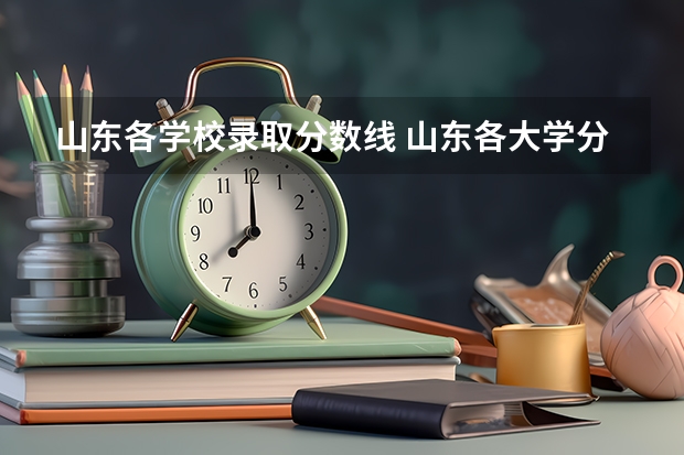 山东各学校录取分数线 山东各大学分数线