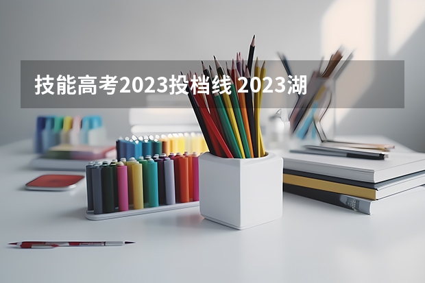 技能高考2023投档线 2023湖北高职高专投档线