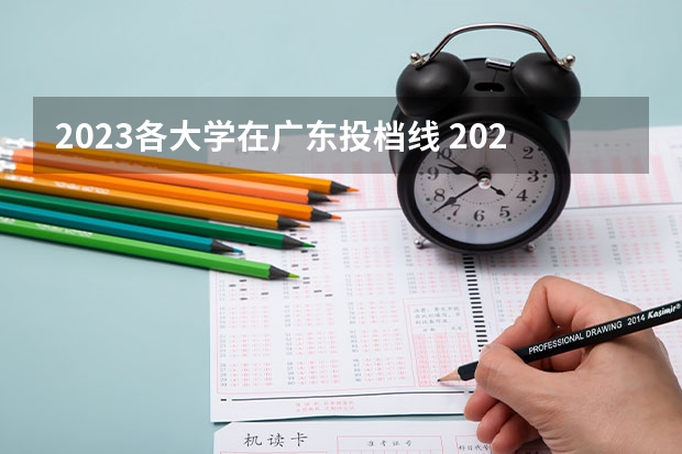 2023各大学在广东投档线 2023年广东高校投档线是多少