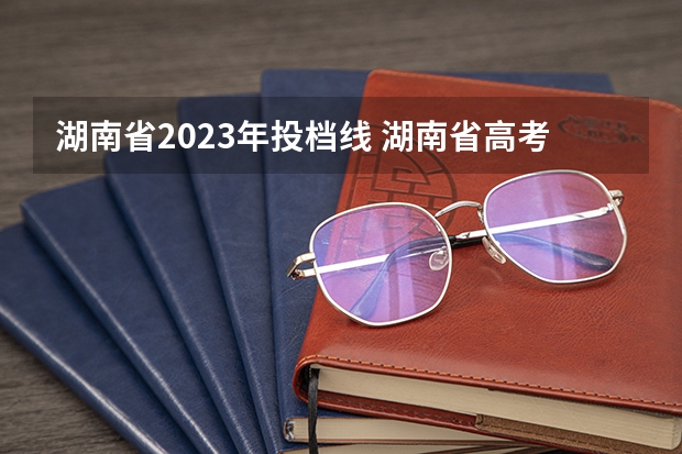 湖南省2023年投档线 湖南省高考2023投档线