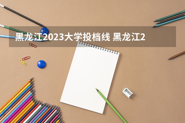 黑龙江2023大学投档线 黑龙江2023本科二批投档线是多少