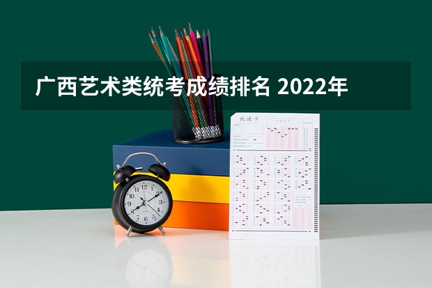 广西艺术类统考成绩排名 2022年各省市美术类统（联）考合格线汇总！