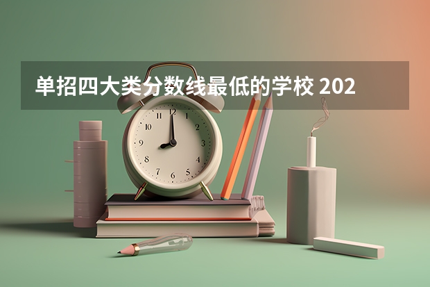 单招四大类分数线最低的学校 2024四川单招学校及分数线